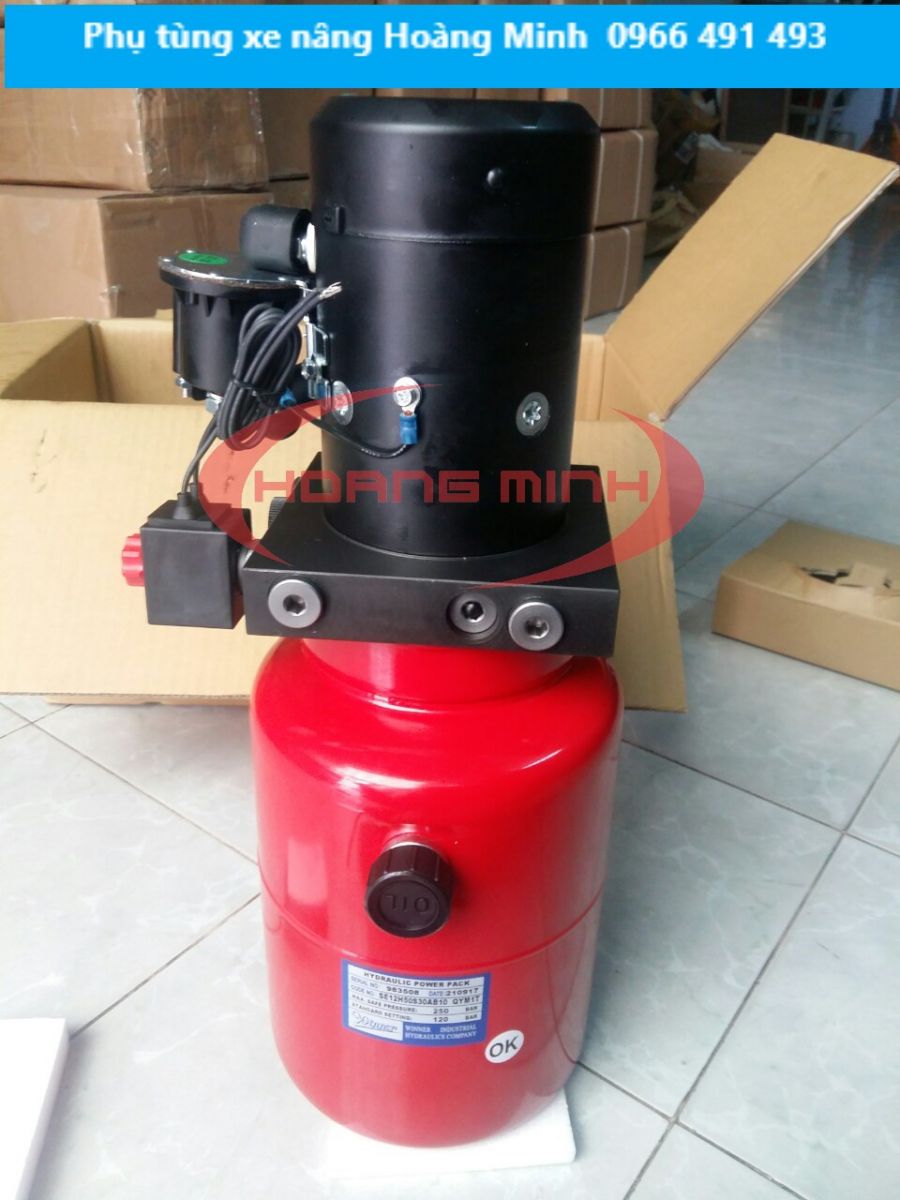 Motor DC 12V- Motor xe nâng điện bán tự động